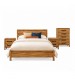 Toffee Bedroom Suite – 4 Piece Set with Tallboy in Oak Finish
